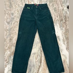 Empyre Corduroy Green Pants WMNS 8